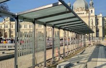 Фото 5: Служба колії ЛКП «Львівелектротранс» провела монтажні роботи із облаштування колії на реконструйованій пл. Двірцевій