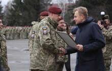 Фото 16: Мер Львова привітав наших захисників з 80-ої бригади
