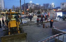 Фото 5: У Львові демонтували незаконно встановлену тимчасову споруду на пр. Чорновола, 57
