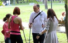 Фото 21: Військові - пацієнти центру НЕЗЛАМНІ теренкурили у Замарстинівському парку