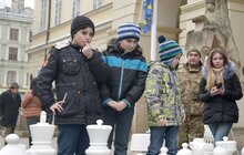 Фото 17: Стартувала вулична гра у шахи на головній площі міста