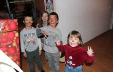 Фото 7: Святий Миколай завітав у дитячі будинки сімейного типу і до діток, переселених із зони АТО