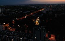 Фото 2: У Львові підсвітили церкву Великомучеників Бориса і Гліба