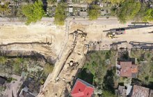 Фото 5: Квазікільце на вул. Шевченка відкриють у червні, загалом дорогу ремонтуватимуть в чотири етапи