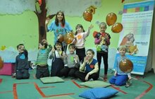 Фото 1: В дітей з багатодітних родин відбувся урок доброти