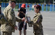 Фото 27: У Львові привітали й відзначили військових 80-ї десантно-штурмової бригади, які повернулися з передової