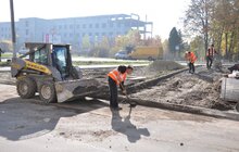 Фото 6: Роботи з будівництва велодоріжки на Рясному виконано на 70%
