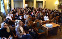Фото 2: Мер Львова привітав цьогорічних стажувальників міської ради та вручив їм дипломи