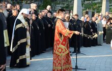 Фото 6: «Людина, яка має у серці любов, здатна на героїзм, насправді не вмирає», - Блаженніший Святослав під час молитви на Личакові