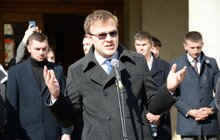 Фото 6: У центрі Львова урочисто заспівали Гімн України