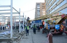 Фото 9: У Львові демонтували незаконно встановлену тимчасову споруду на пр. Чорновола, 57