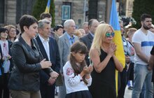 Фото 10: У Львові вшановують 73-тю річницю депортації кримськотатарського народу з Криму