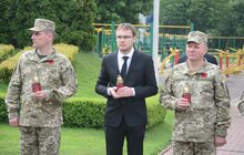 Фото 7: На території Національної академії сухопутних військ імені гетьмана Петра Сагайдачного відбулись поминальні заходи