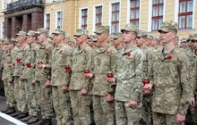 Фото 13: На території Національної академії сухопутних військ імені гетьмана Петра Сагайдачного відбулись поминальні заходи