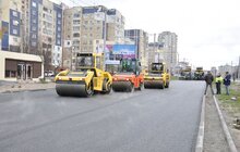 Фото 5: Роботи з асфальтування пр.Червоної Калини триватимуть ще тиждень