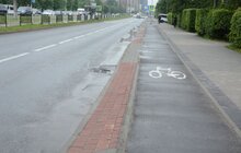 Фото 25: У Львові продовжують облаштовувати велодоріжки: роботи тривають на низці вулиць
