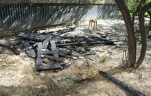 Фото 4: Андрій Садовий оглянув будинок на вул. Виговського, де вчора сталась пожежа