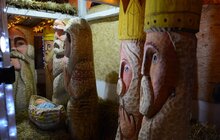 Фото 1: У Львові урочисто відкрили різдвяну шопку