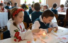 Фото 5: Майстер-клас з розпису писанок для учнів 2 класу у школі №53
