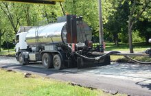 Фото 6: На вул. Науковій проводять поточний ремонт дорожнього покриття методом холодного ресайклінгу