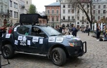 Фото 25: Сьогодні у Львові студенти різних вишів взяли участь в масштабній акції солідарності із бранцями Кремля «Хода солідарності. Волю заручникам Кремля!»