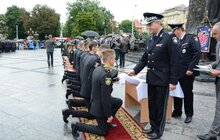 Фото 4: У Львові посвятили в захисники правопорядку випускників Львівського державного університету внутрішніх справ МВС України
