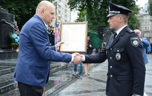 Фото 21: У Львові посвятили в захисники правопорядку випускників Львівського державного університету внутрішніх справ МВС України
