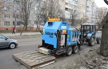 Фото 3: На дорогах Львова ліквідовують аварійну ямковість з допомогою чеської машини SILKOT Blue