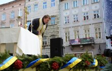 Фото 11: Сьогодні на площі Ринок традиційно освятили воду