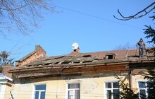 Фото 14: Мер Львова про зсув даху на вул. Некрасова: «Загрози обвалення будинку немає»