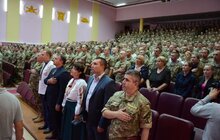 Фото 4: Урочисті збори військовослужбовців Львівського гарнізону з нагоди Дня Незалежності України
