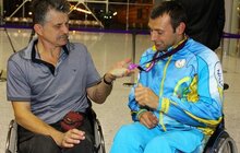 Фото 17: Фоторепортаж зустрічі львівських спортсменів-параолімпійців у Міжнародному аеропорту «Львів» ім. Д. Галицького