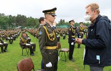 Фото 5: Мер Львова привітав випускників Академії сухопутних військ із закінченням навчання