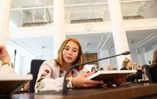 Фото 36: У Львові нагородили 230 учнів-волонтерів, що допомагали ЗСУ і переселенцям