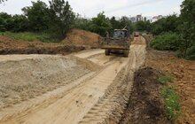 Фото 6: Міський голова оглянув будівництво доріг у районі «Під Голосоком»