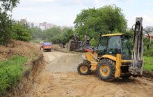 Фото 7: Міський голова оглянув будівництво доріг у районі «Під Голосоком»