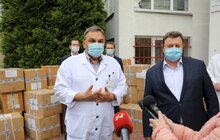 Фото 5: Для медиків Львова передали понад 50 тисяч одиниць засобів захисту