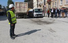 Фото 3: На вул. Личаківській триває капітальна реконструкція дорожнього покриття