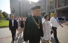 Фото 3: У Львівському національному університеті ветеринарної медицини та біотехнологій імені С. З. Гжицького відбулася посвята в першокурсники