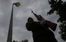 Фото 29: У Львові на найбільшому флагштоку урочисто підняли прапор України