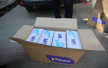 Фото 11: Благодійники передали засоби захисту для медиків лікарні швидкої допомоги