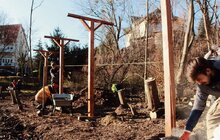 Фото 2: У парку «Залізна вода» продовжують облаштування публічного саду-городу