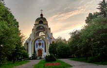 Фото 7: У Львові підсвітили церкву Великомучеників Бориса і Гліба