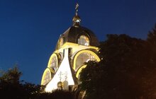 Фото 18: У Львові підсвітили церкву Великомучеників Бориса і Гліба