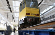 Фото 14: На вул. Промисловій запрацювало оновлене трамвайне депо