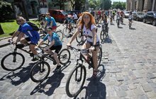 Фото 19: У Львові стартував благодійний велопробіг заради онкохворих дітей — мер міста обіцяв подвоїти суму, яку зберуть під час велопробігу