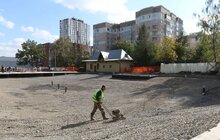 Фото 5: У Львові триває облаштування громадського простору та озера на вул. Панча