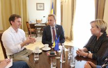 Фото 4: Андрій Садовий із заступником голови Парламентської асамблеї НАТО обговорив небезпеку «Північного потоку-2» та позитив Антикорупційного суду