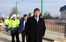 Фото 5: Будівництво трамвайної колії на Сихів виходить на фінішну пряму