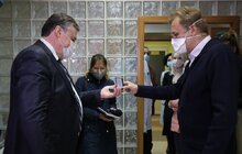 Фото 4: Сьогодні 8-ма міська клінічна лікарня отримала ультразвуковий діагностичний сканер Samsung HM70А